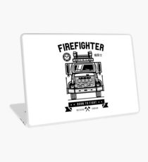 Courage and dedication Laptop Skin