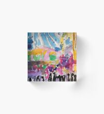 Carnival Stalls Acrylic Block