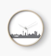 Berlin in grau Uhr