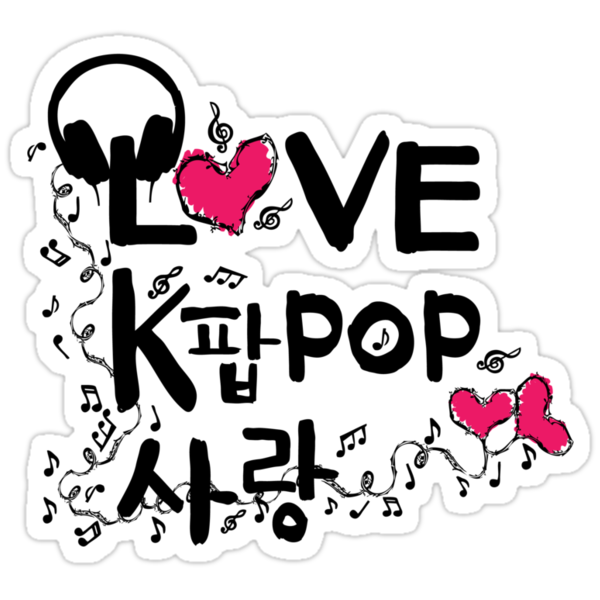 kpop sarang stickers by cheeckymonkey redbubble