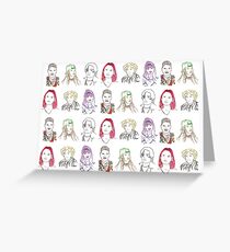 Cool Kids Greeting Card