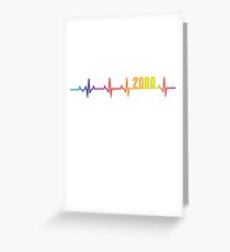 2000 Heartbeat LGBT Pride Greeting Card