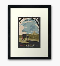 Visit Hyrule Framed Print