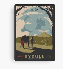 Visit Hyrule Canvas Print