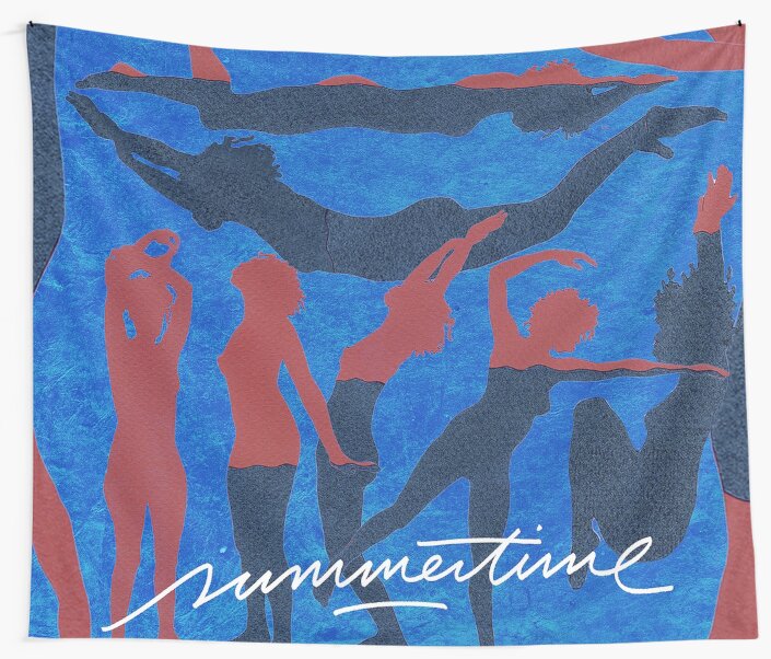 "Summertime" Tapestry by stilldan97 Redbubble
