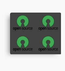 Open Source x4 Canvas Print