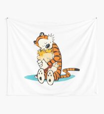 calvin and hobbes Wall Tapestry
