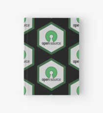 Open Source Badge x4 Hardcover Journal