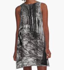 Montmartre, Paris A-Line Dress