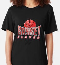 Basketball Player Sports Star Slim Fit T-Shirt