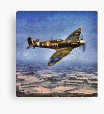 Spitfire, WWII Canvas Print