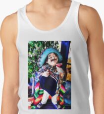 Pedrito enjoying his pomegranate margarita Men's Tank Top