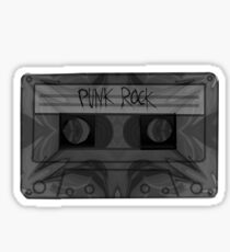 Punk Rock Music Cassette Tape Sticker
