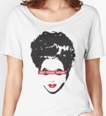 Not today, satan! Women's Relaxed Fit T-Shirt