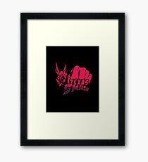 Smash Your Enemy Hero Framed Print