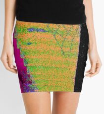 Cobweb colorful Mini Skirt
