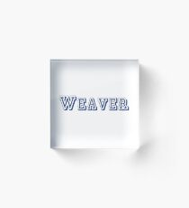 Weaver Acrylic Block