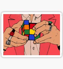 harry styles rubiks cube Sticker