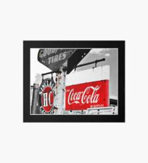 Coca Cola Sign Art Board
