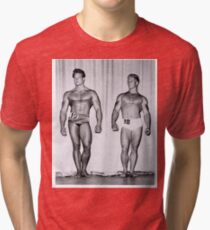 Vintage Bodybuilder Tri-blend T-Shirt