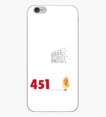 Fahrenheit 451, burning words iPhone Case