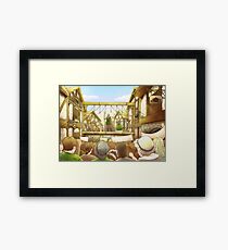 The Army Of God Captures London Framed Print