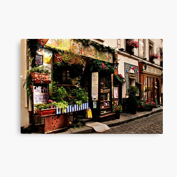 Parisian Street Canvas Print