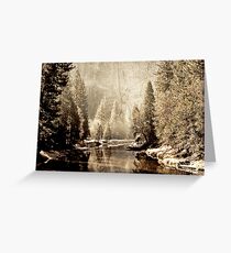Merced River Greeting Card