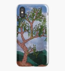 Hanging leaves iPhone Case