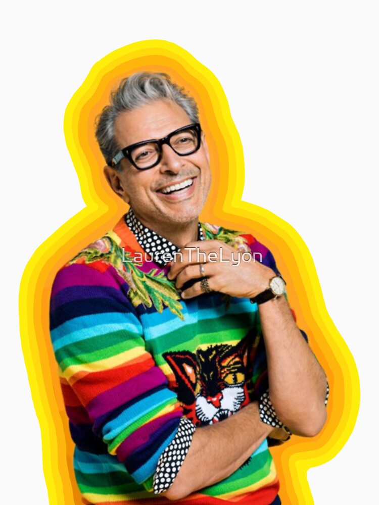 Jeff Goldblum of Happiness by LaurenTheLyon