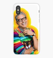 Vinilo o funda para iPhone Jeff Goldblum de la felicidad