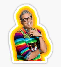 Jeff Goldblum of Happiness Sticker