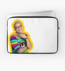 Funda para portátil Jeff Goldblum de la felicidad