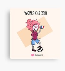 2018 World Cup - France flag Metal Print
