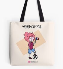 2018 World Cup - France flag Tote Bag