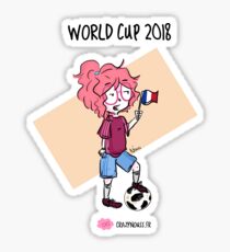 2018 World Cup - France flag Sticker