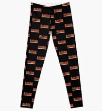 Keto Bacon Funny Gift - Ketogenic Humor Leggings