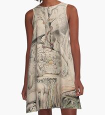 HD The Archangel Raphael With Adam And Eve, by William Blake HIGH DEFINITION A-Line Dress