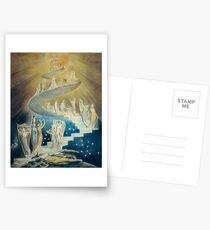 HD Jacob's Ladder, by William Blake HIGH DEFINITION Postcards