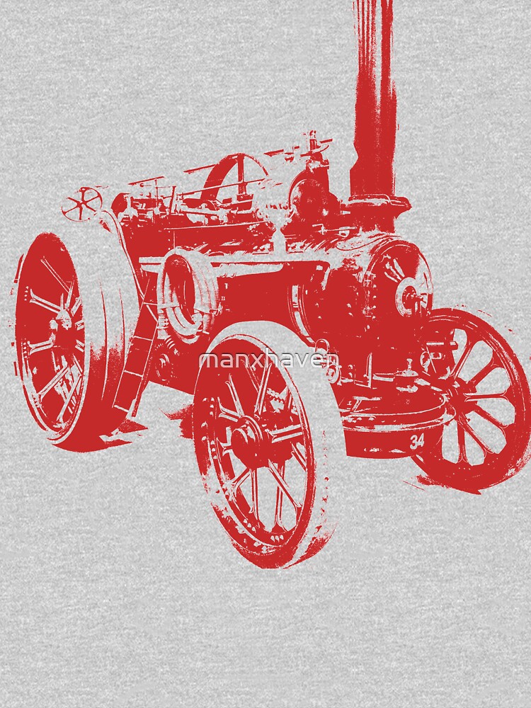The Steam Tractor by manxhaven