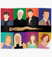 Buffy Characters Poster