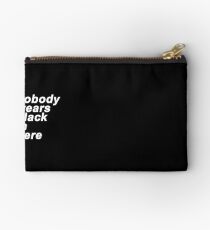 SCHWARZ AUF SCHWARZ - NCT 2018 (BLACK VER.) Studio Clutch