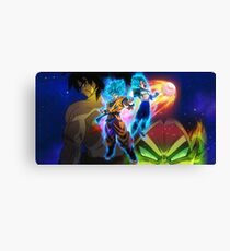 Dragonball Super: Goku, Vegeta, Broly Canvas Print