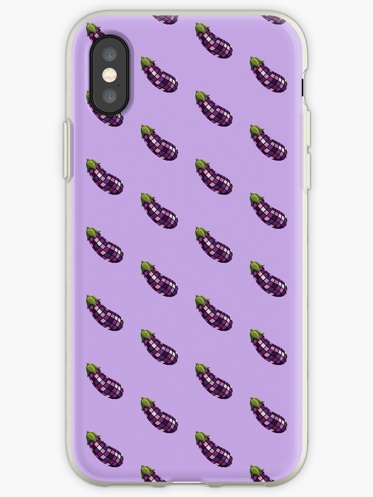"Eggplant Emoji" iPhone Cases & Covers by dmartgear Redbubble