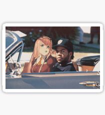 Zero Two x Ice Cube Sticker