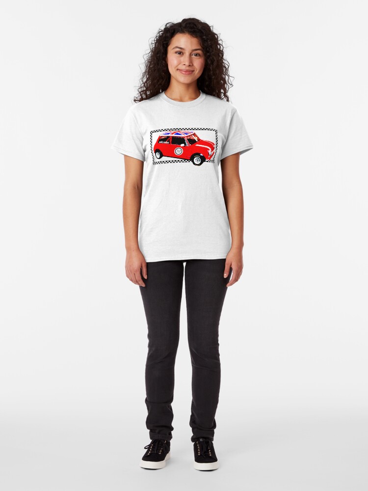 Alternate view of Shift Shirts Small Packages – Morris Mini Cooper Inspired Classic T-Shirt