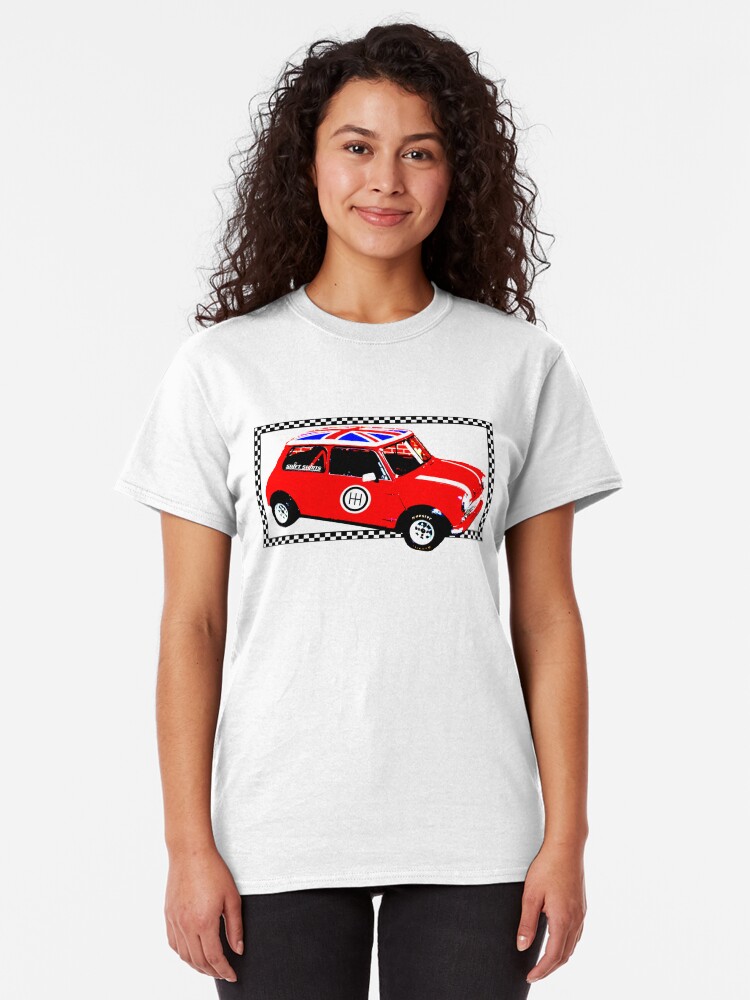 Alternate view of Shift Shirts Small Packages – Morris Mini Cooper Inspired Classic T-Shirt