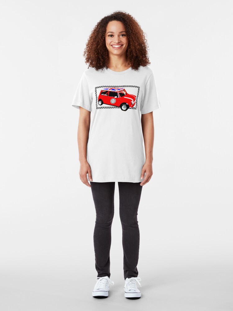 Alternate view of Shift Shirts Small Packages – Morris Mini Cooper Inspired Slim Fit T-Shirt