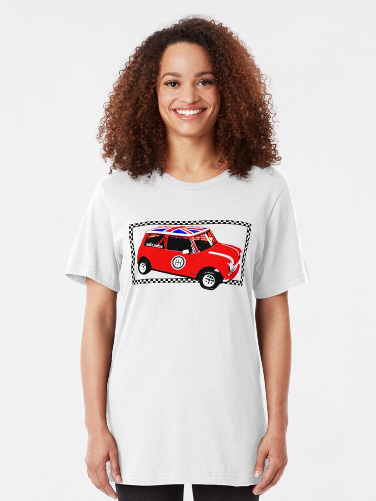Alternate view of Shift Shirts Small Packages – Morris Mini Cooper Inspired Slim Fit T-Shirt