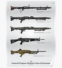 German General-Purpose Machine Guns Poster